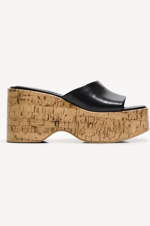 Bershka Sandali Con Plateau Mule Donna 38