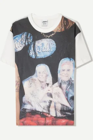 Bershka Maglietta Ca7riel & Paco Amoroso A Maniche Corte Con Stampa Uomo Xs