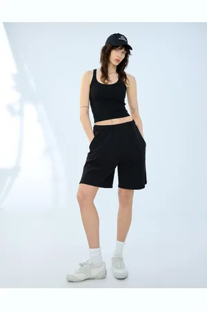 Bershka Bermuda Felpa Ricamo Donna 10-12