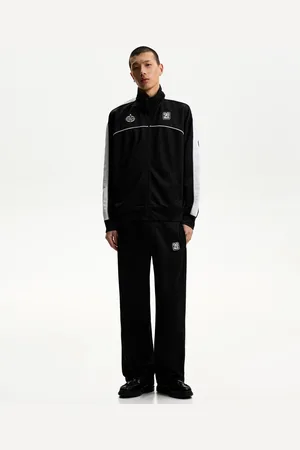 Bershka Pantaloni Tecnici Con Ricamo Uomo S