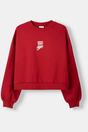 Bershka Felpa Stampa Donna M