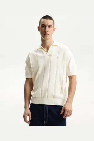 Bershka Polo Maniche Corte Strutturata Uomo M