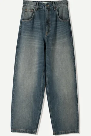 Bershka Jeans Super Baggy Uomo 50 (Eu 44)