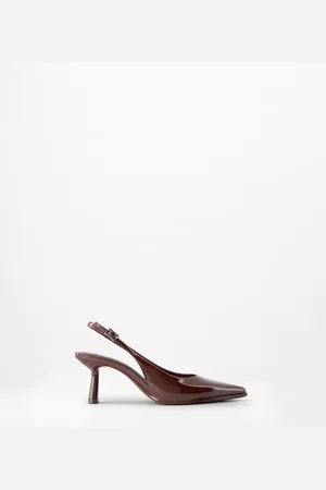 Bershka Scarpe Con Tacco Kitten Slingback Donna 39