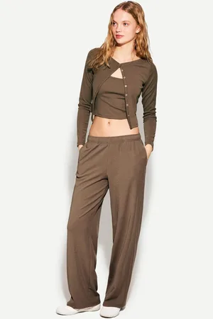 Bershka Cardigan Con Top E Bottoni Donna Xs