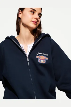 Bershka Felpa Cinnamoroll Con Cerniera E Cappuccio Donna L