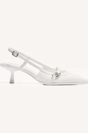 Bershka Scarpe Con Tacco Kitten E Fibbia Donna 39
