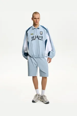 Bershka Bermuda Jogger Tecnici Uomo M