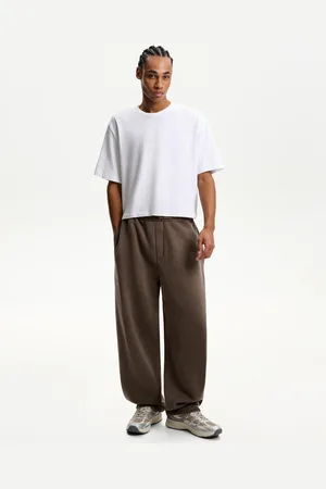 Bershka Pantaloni In Felpa Balloon Uomo L