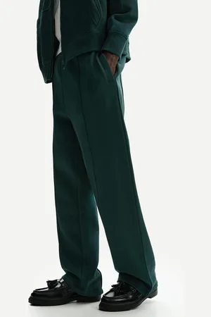 Bershka Pantaloni Wide Leg Felpa Uomo Xl