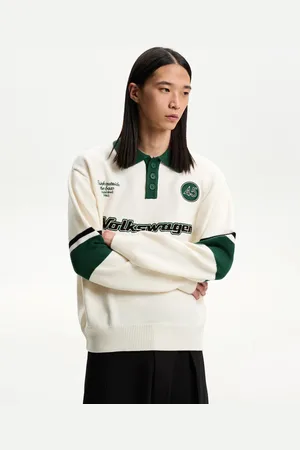 Bershka Maglia Volkswagen Con Collo A Polo Uomo Xs