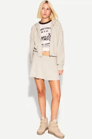 Bershka Giacca Con Cerniera E Cappuccio Donna M