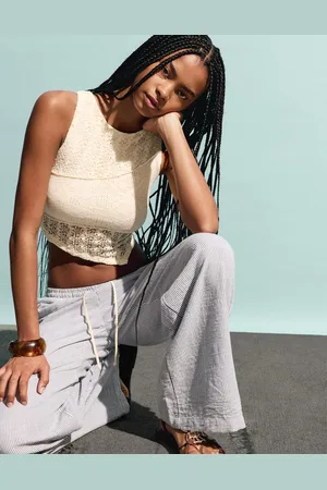 Bershka Canotta Semplice Donna Xs