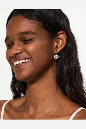 Bershka Pacco 8 Orecchini Brillanti Donna