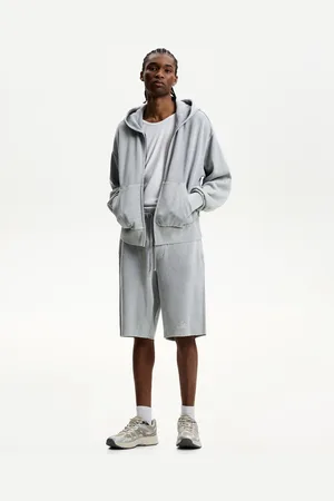 Bershka Bermuda Baggy A Coste Uomo S