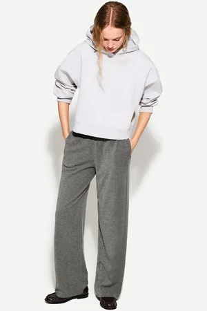 Bershka Pantaloni Dritti Donna L
