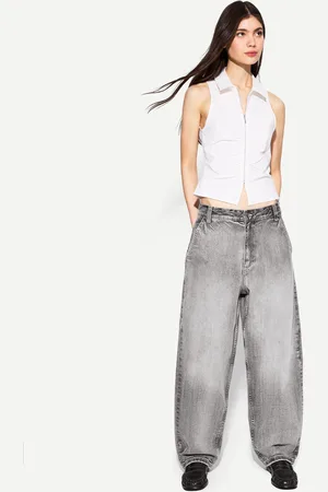 Bershka Jeans Skater Donna 10-12