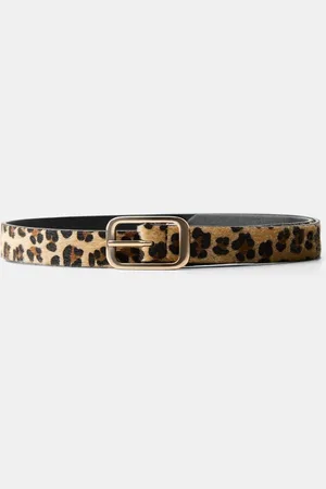 Bershka Cintura Fibbia Stampa Animalier Donna 75