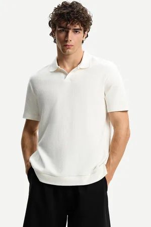 Bershka Polo Strutturata Uomo M