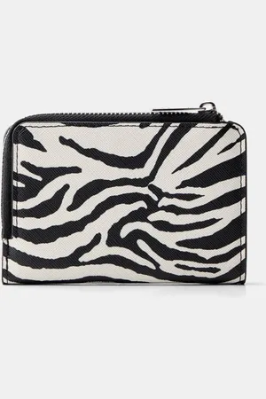 Bershka Portamonete Con Stampa Animalier Donna