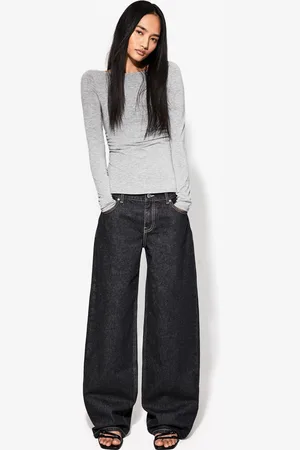 Bershka Maglietta Maniche Lunghe Arricciature Donna M