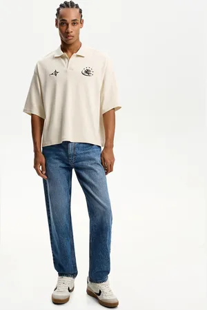 Bershka Jeans Straight Uomo 42 (Eu 36)