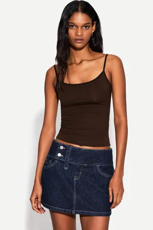 Bershka Top Bretelle Donna Xl