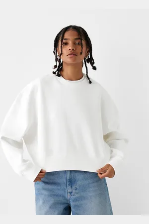 Bershka Felpa Basic Donna 10-12
