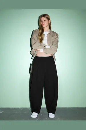 Bershka Pantaloni Jogger Barrel Donna M