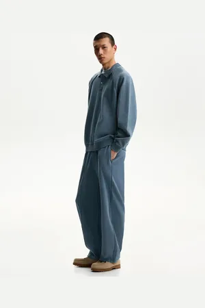 Bershka Felpa Colletto A Polo Uomo M