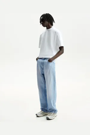 Bershka Jeans Baggy Uomo 40 (Eu 34)