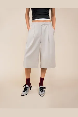 Bershka Bermuda Voluminosi Donna 40 (Eu 36)