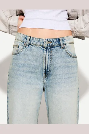 Bershka Jeans Baggy Donna 42 (Eu 38)