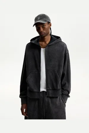 Bershka Felpa Con Cerniera Cropped Uomo M