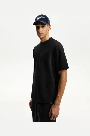 Bershka Maglietta In Felpa A Maniche Corte Uomo L