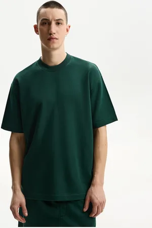 Bershka Maglietta In Felpa A Maniche Corte Uomo Xl