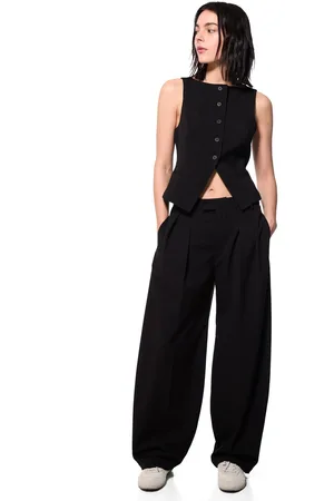Bershka Pantaloni Balloon Tailored Fit Donna 38 (Eu 34)