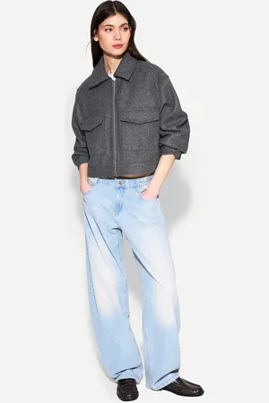 Bershka Giacca Cropped Soft Donna Xs