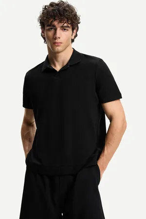 Bershka Polo Strutturata Uomo M