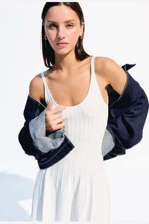 Bershka Vestito Mini Con Spalline Donna S