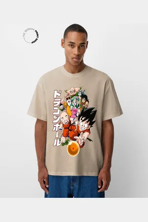 Bershka Maglietta Dragon Ball A Maniche Corte Uomo S