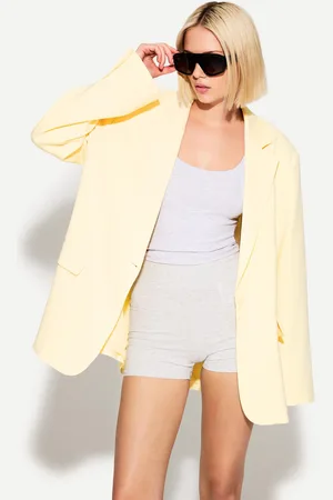 Bershka Blazer Con Cinturino Sul Retro Donna S