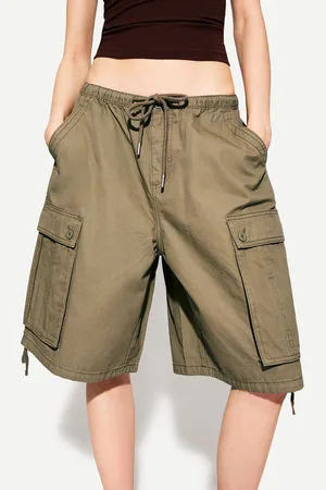 Bershka Bermuda Con Tasche Donna M