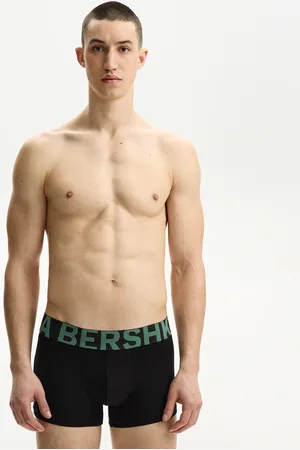Bershka Pack 3 Boxer A Vita Larga Con Stampa Uomo L