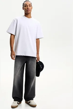 Bershka Jeans Super Baggy Uomo 38 (Eu 32)