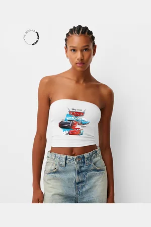 Bershka Top Cars A Fascia Donna 10-12