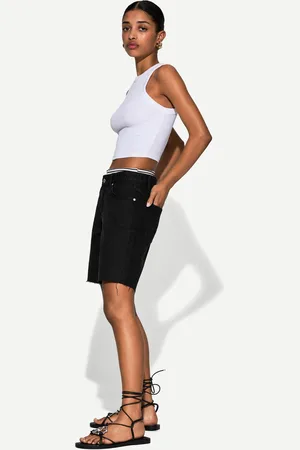 Bershka Bermuda Denim Donna 42 (Eu 38)