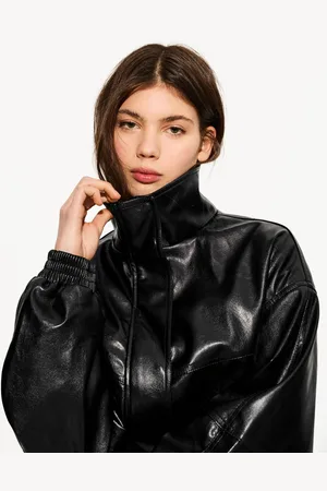 Bershka Giubbotto Oversize In Finta Pelle Donna S