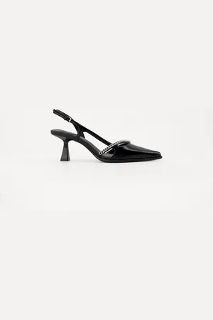 Bershka Scarpe Kitten Heel Con Dettaglio Di Catena Donna 36