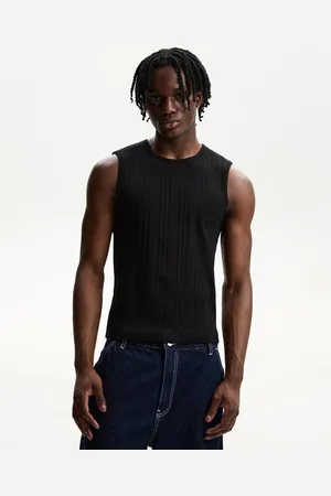 Bershka Canotta Canneté Uomo M